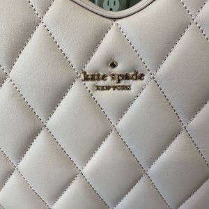 Kate Spade quilted heart purse NWT
